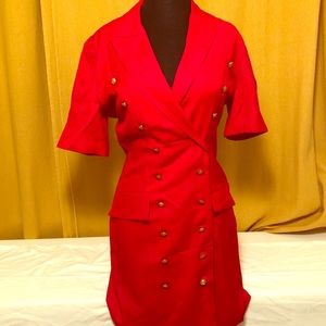 Vintage Nippon Boutique/Ann Taylor button-up dress